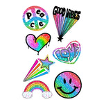Glitter 6x9 Cling It - Denny's
