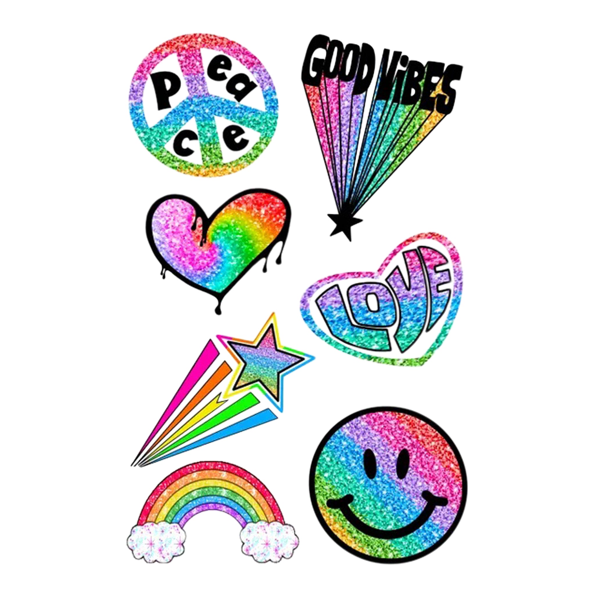 Glitter 6x9 Cling It - Denny's