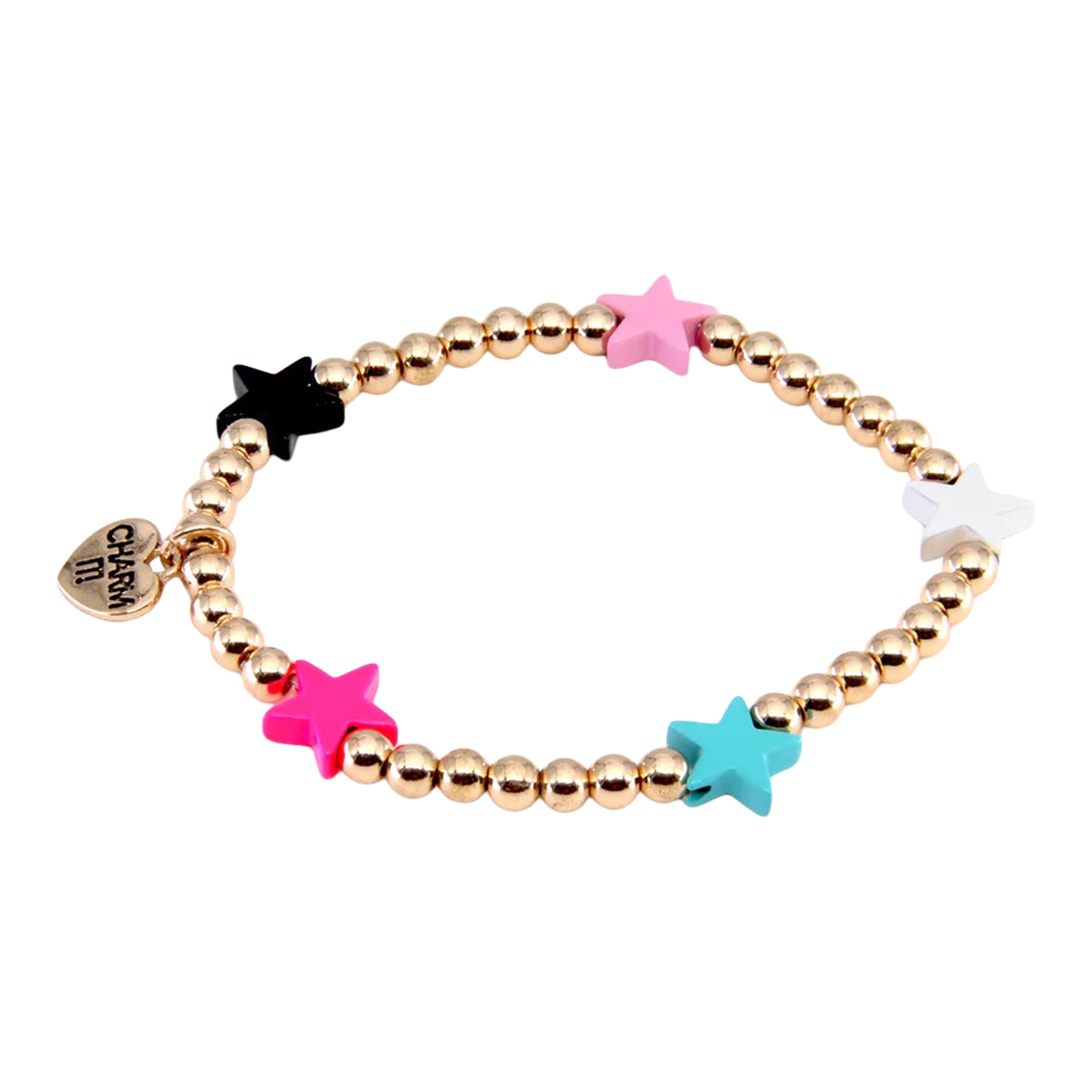 Multi Stretch Bead Star Bracelet - Denny's