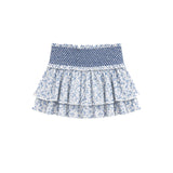 Dominique Blue Mini Toile Skort