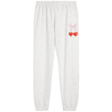 Jogger With Gingham Cherry