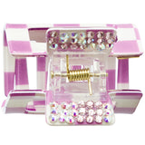 Checkered Print Claw Clip - Denny's