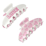Love Two Sided Claw Clip - Denny's