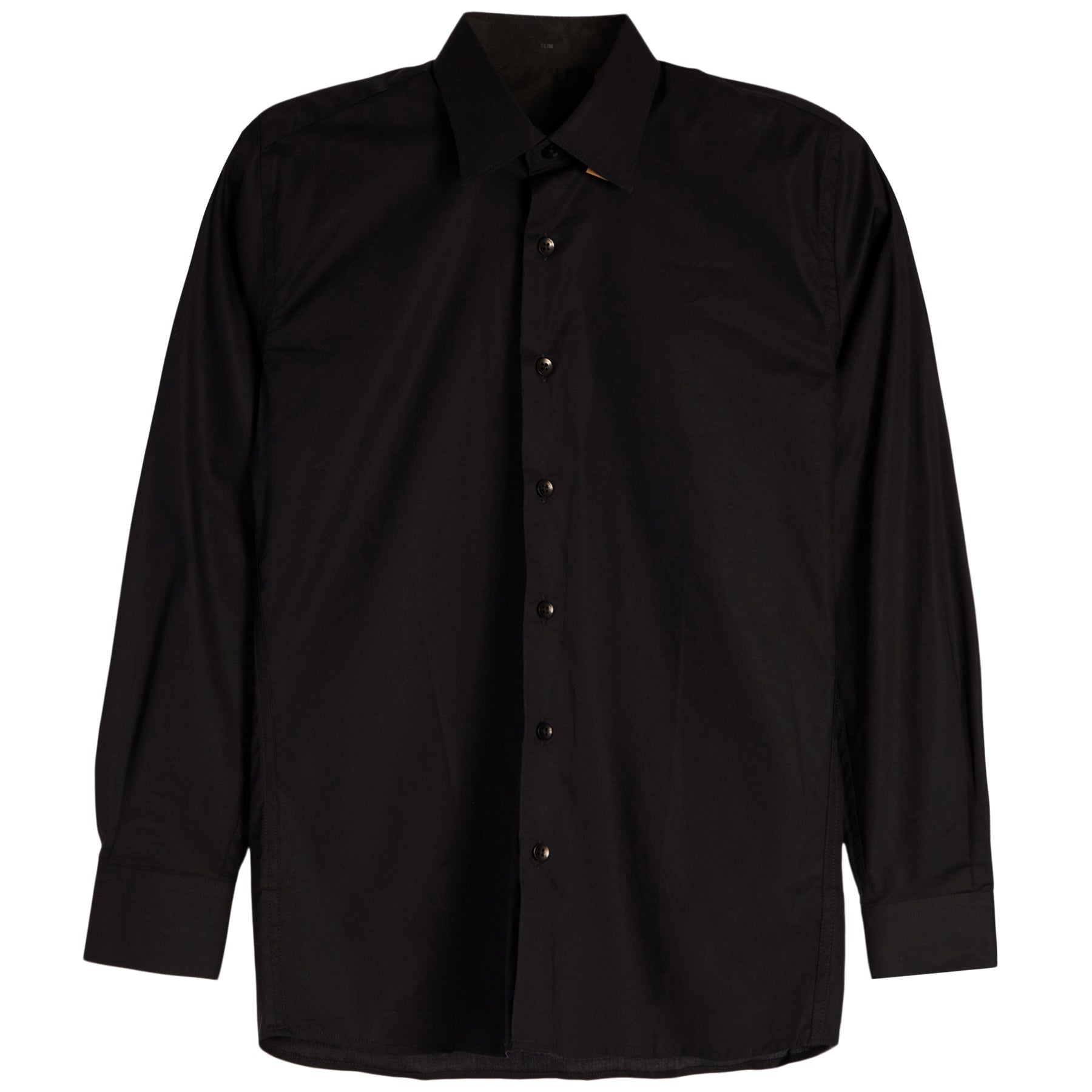 Slim Fit Solid Stretch Dress Shirt