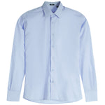 Slim Fit Solid Stretch Dress Shirt - Denny's