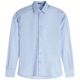 Slim Fit Solid Stretch Dress Shirt - Denny's