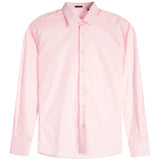 Slim Fit Solid Stretch Dress Shirt - Denny's