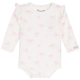 2pc Bow On Onesies Set Bow Bodysuit/Bow Pant