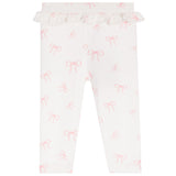 2pc Bow On Onesies Set Bow Bodysuit/Bow Pant