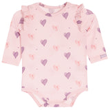 2pc Heart Onesies Set Heart Bodysuit/Heart Pant