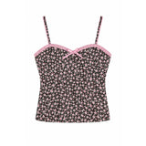 Coco Floral Satin Bustier Top