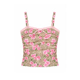 Coco Leopard Blush Rose Cami