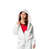Cody Zip Jacket With Allover Lips