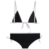 2pc Bikini With White Trim