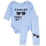 2pc Cooler Version Than Dad Onesie Set - Denny's
