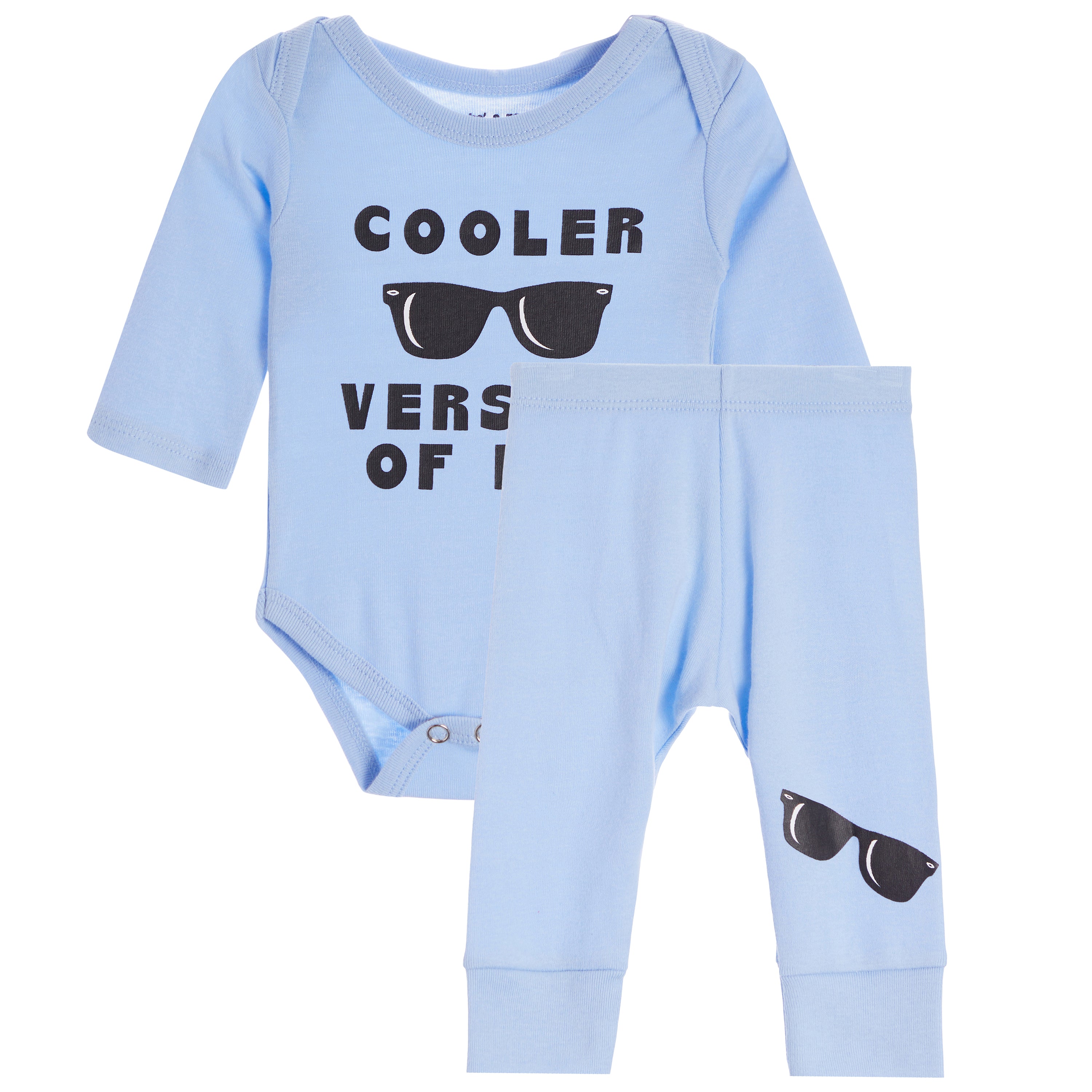 2pc Cooler Version Than Dad Onesie Set - Denny's