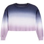 Cooper Blue & Lilac Dip Dye Crop Thermal - Denny's