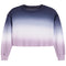 Cooper Blue & Lilac Dip Dye Crop Thermal - Denny's