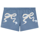 Corey Vintage Vine Floral Bow Short