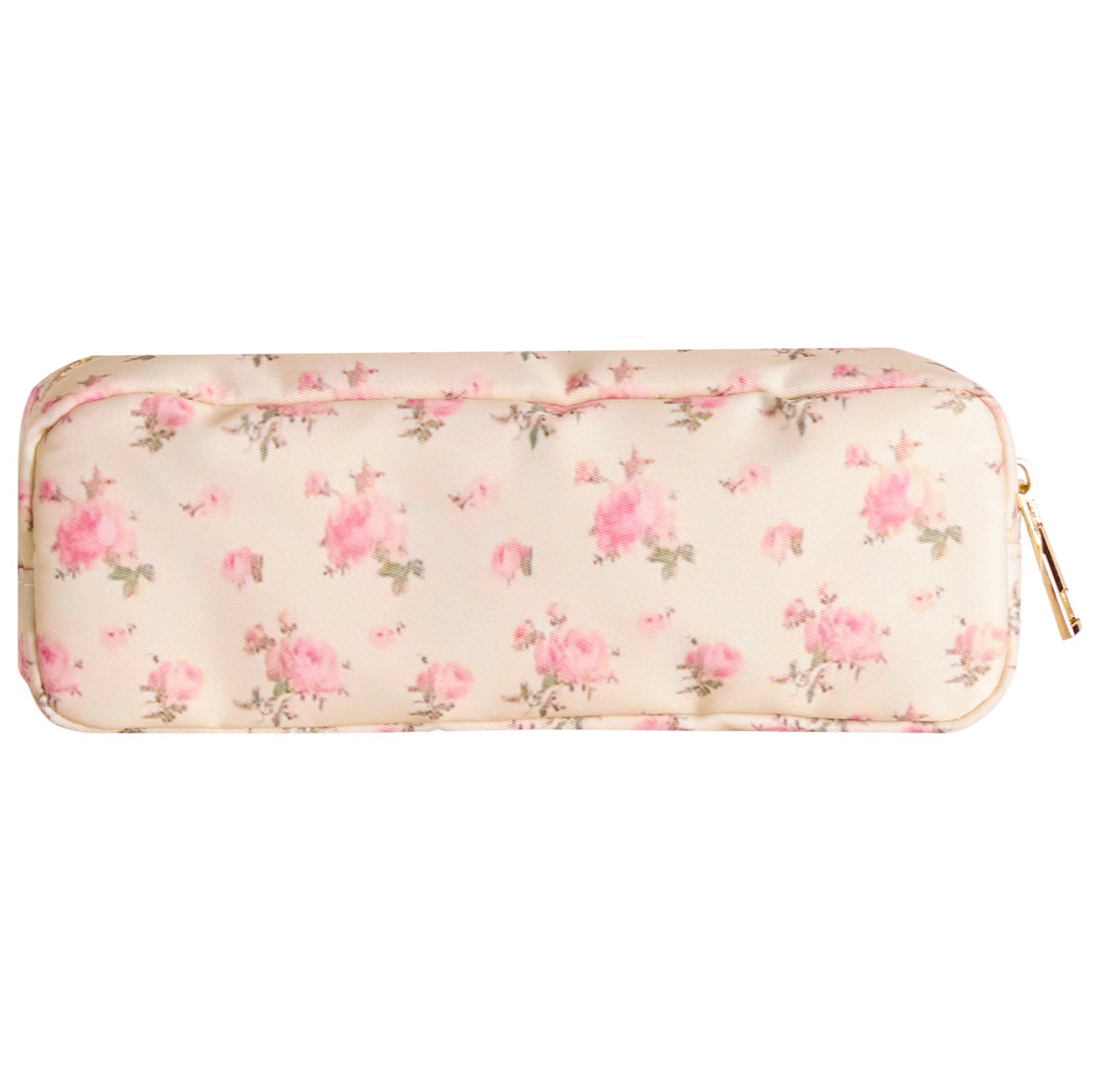 Floral Print Nylon Cosmetic Pouch Small - Denny's