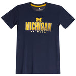 Michigan Hargrove Poly Tee - Denny's