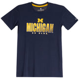 Michigan Hargrove Poly Tee - Denny's