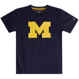 Michigan Ripple Poly Tee - Denny's