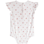 Little Heart Flutter Sleeve Onesie - Denny's