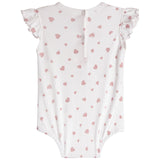 Little Heart Flutter Sleeve Onesie - Denny's