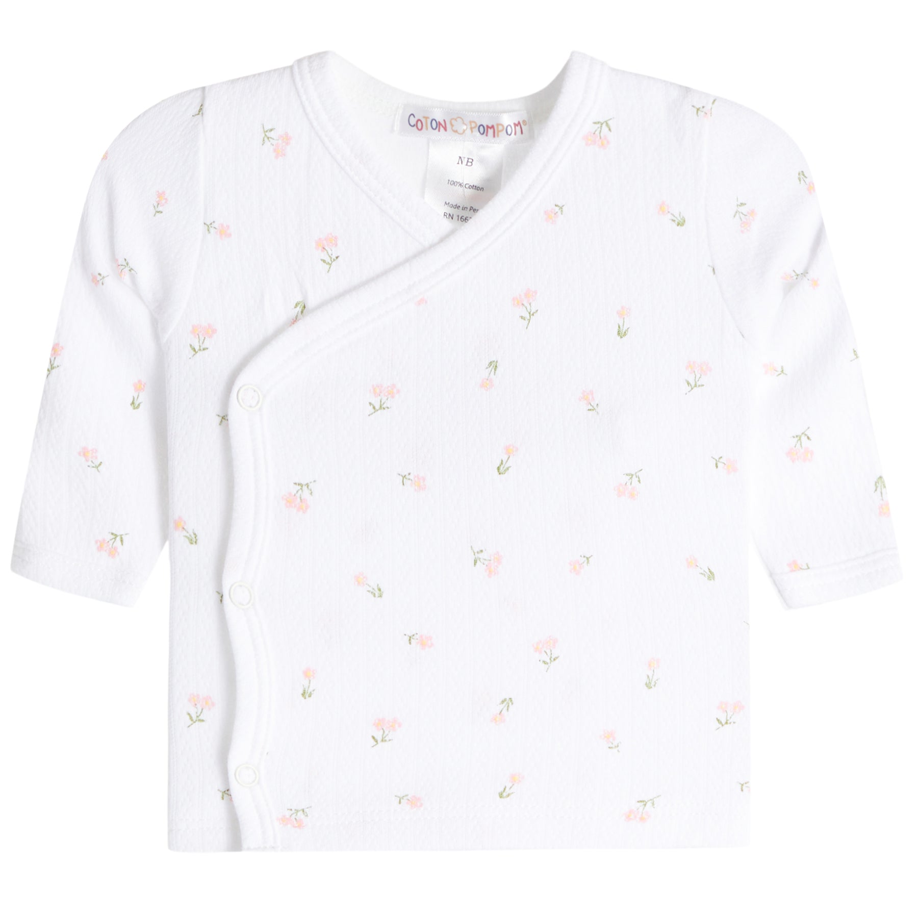 3pc Little Flowers Pointelle Take Home Set - Denny's