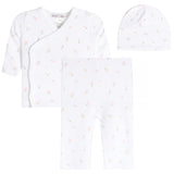 3pc Little Flowers Pointelle Take Home Set - Denny's