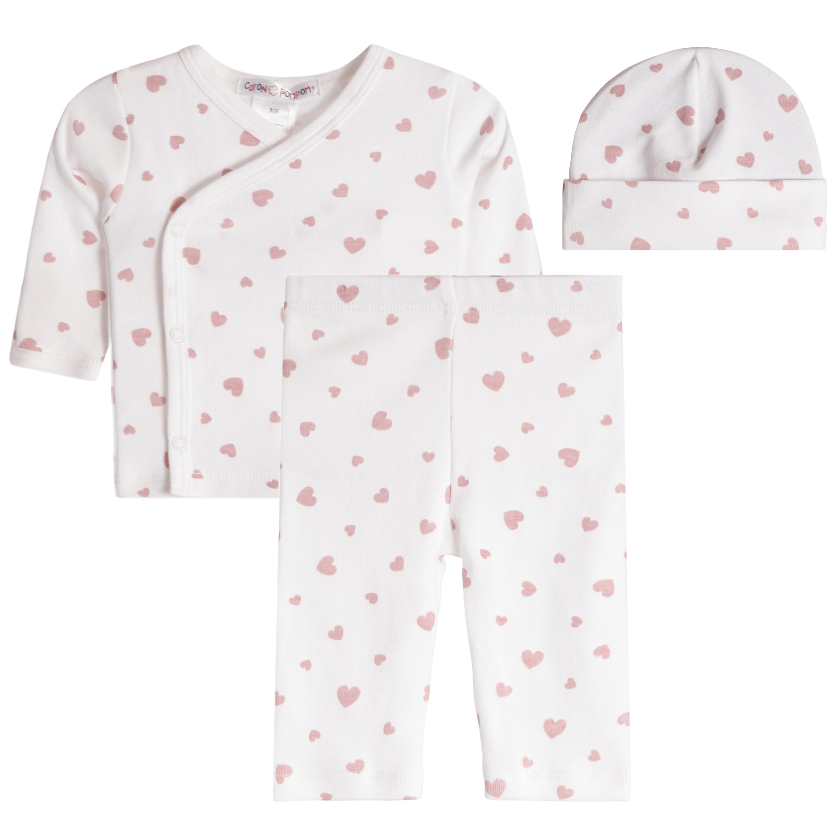 3pc Little Hearts Take Home Set - Denny's