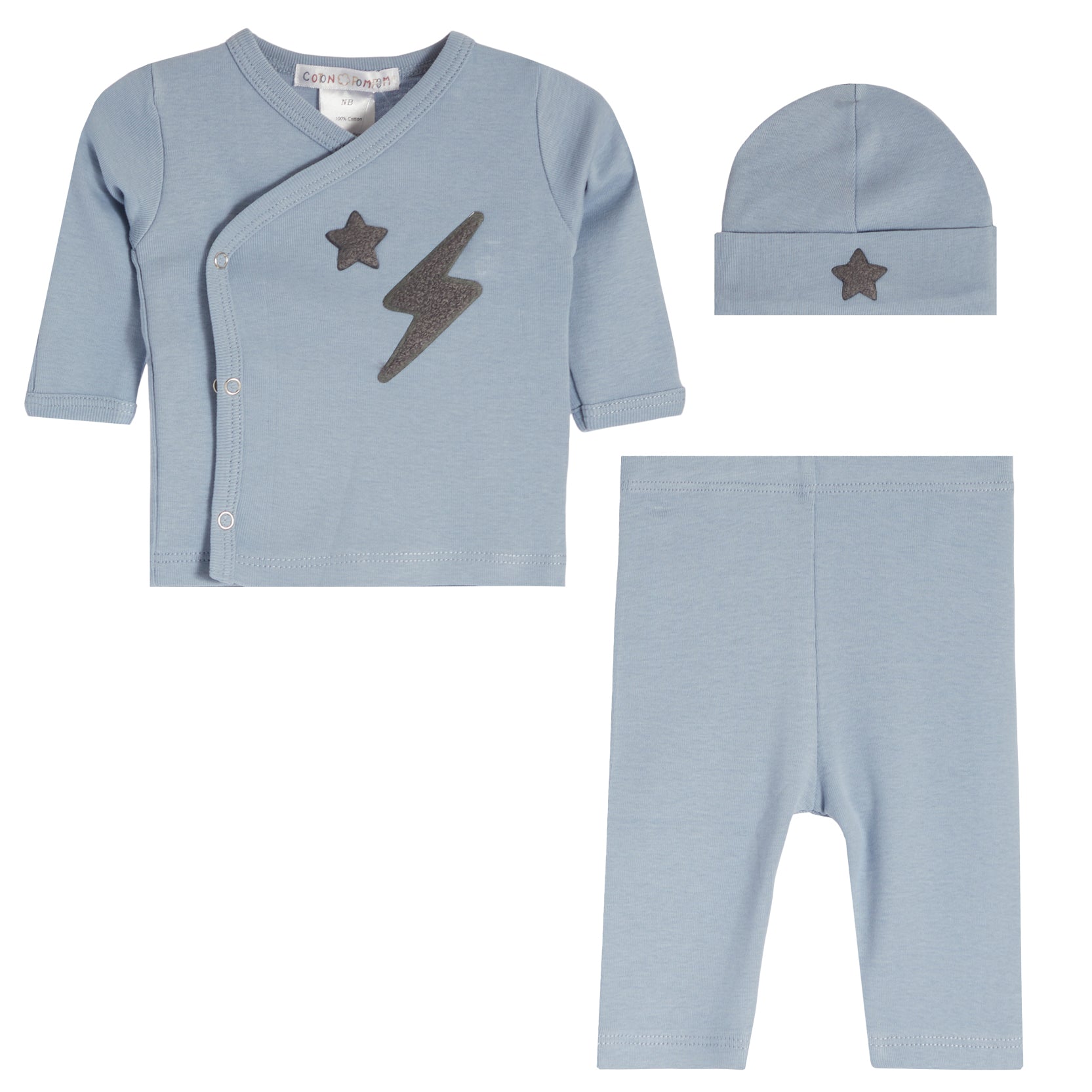 3pc Lightning Bolt Star Take Home Set - Denny's