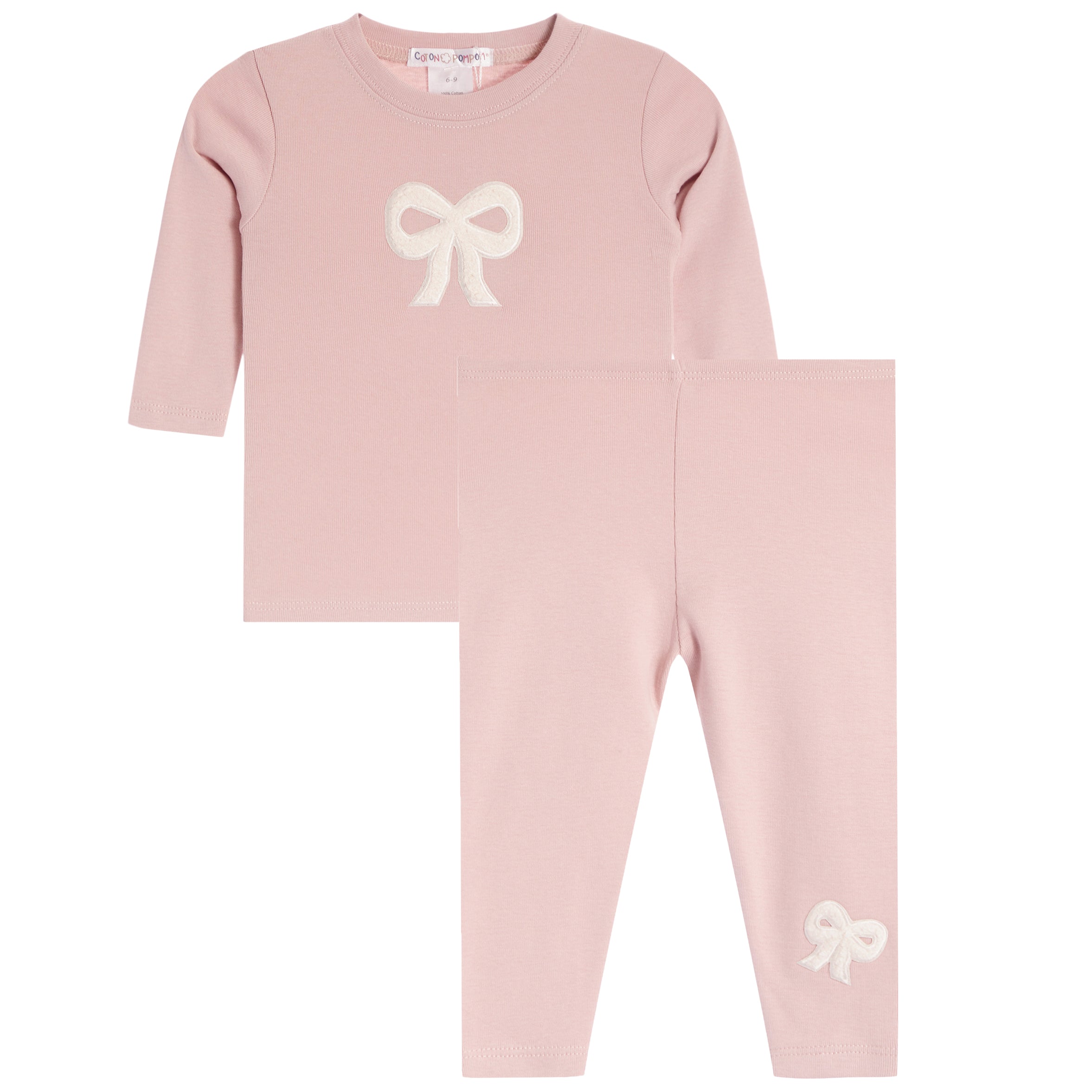2pc Chenille Bow Set - Denny's