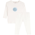 2pc Blue Smiley Set - Denny's