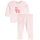 2pc Love Chenille Heart Set - Denny's