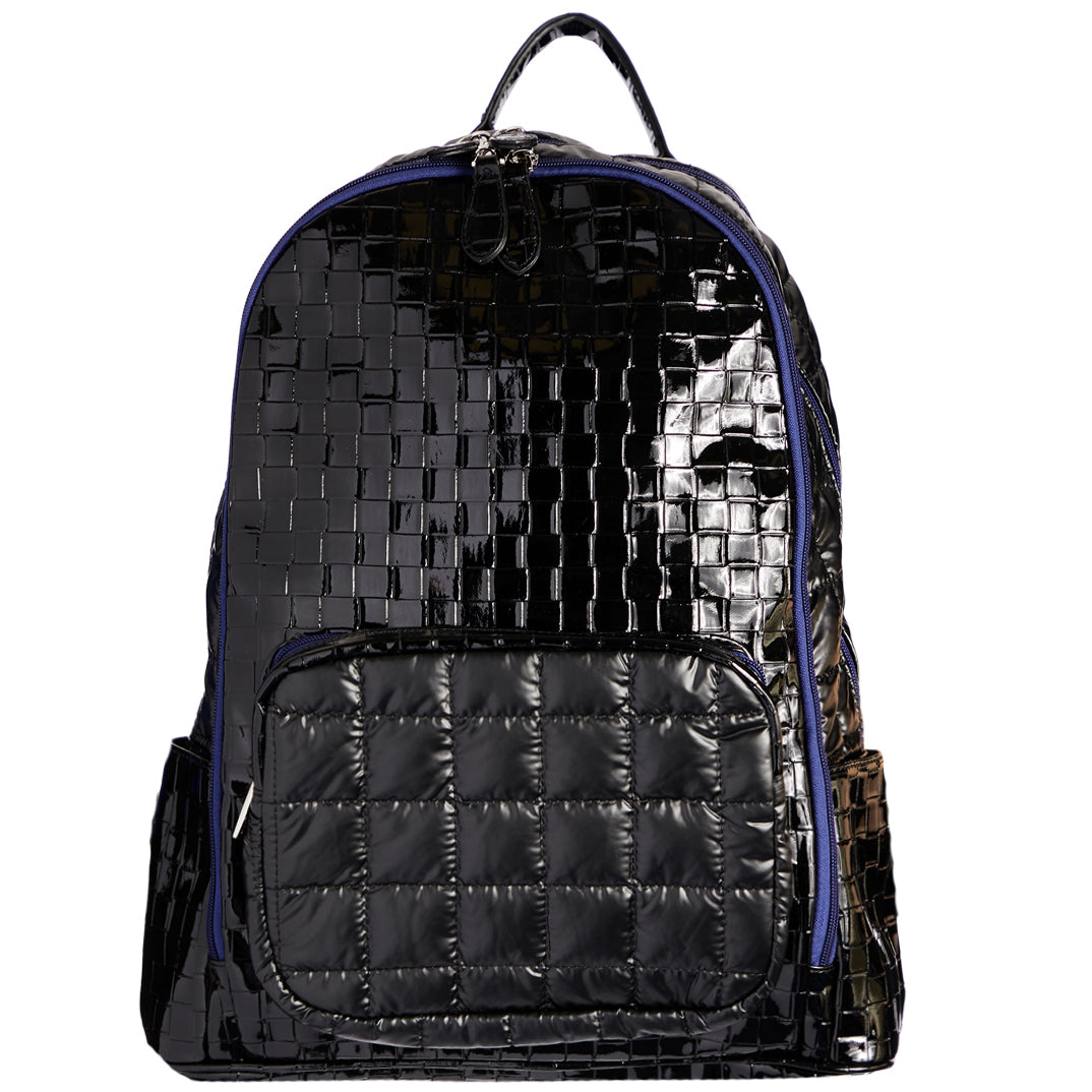 Croc Weave Royal Zipper Backpack - Denny's