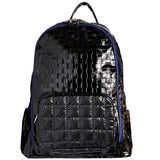 Croc Weave Royal Zipper Backpack - Denny's