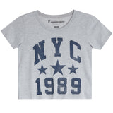NYC 1989 Star Crop Tee - Denny's