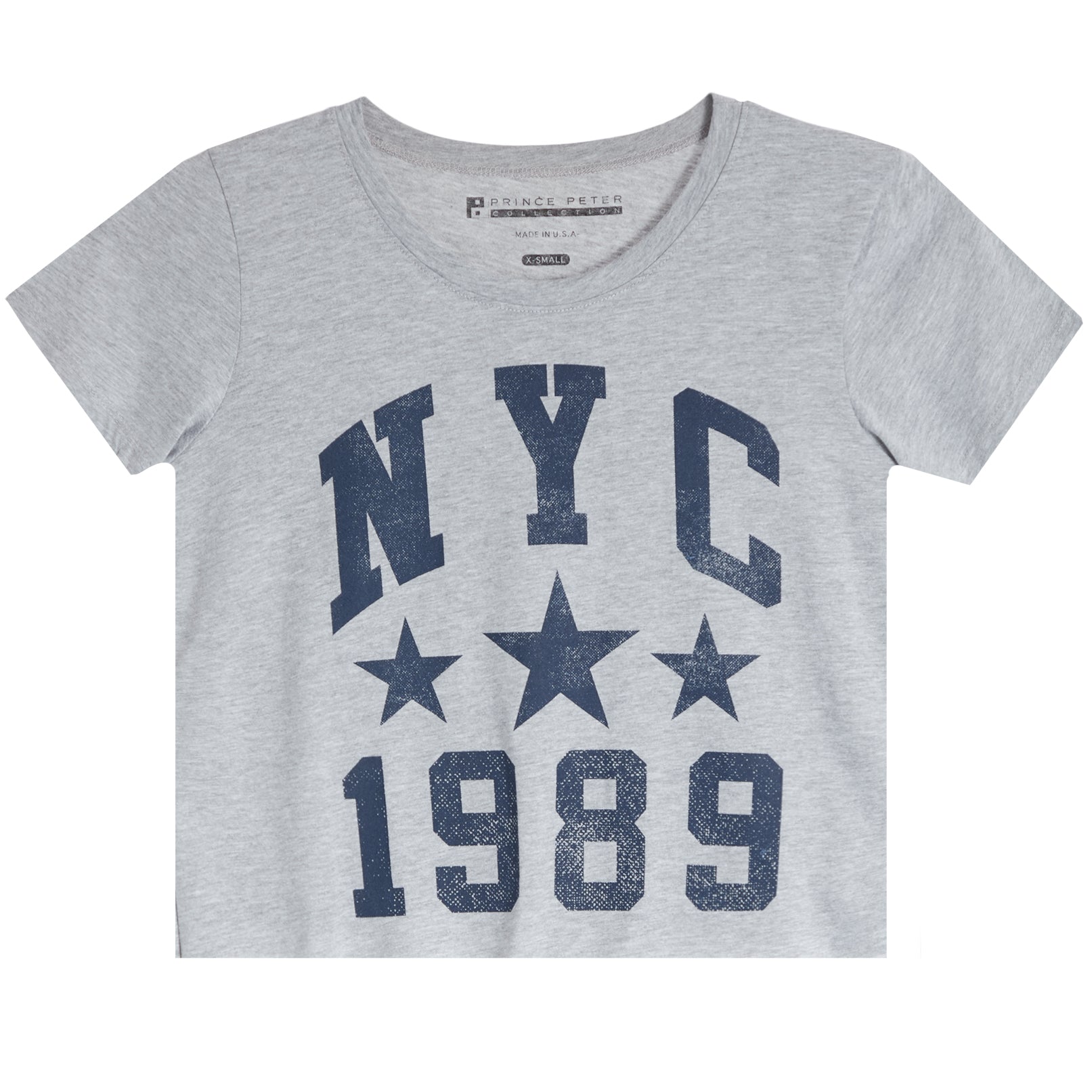 NYC 1989 Star Crop Tee - Denny's