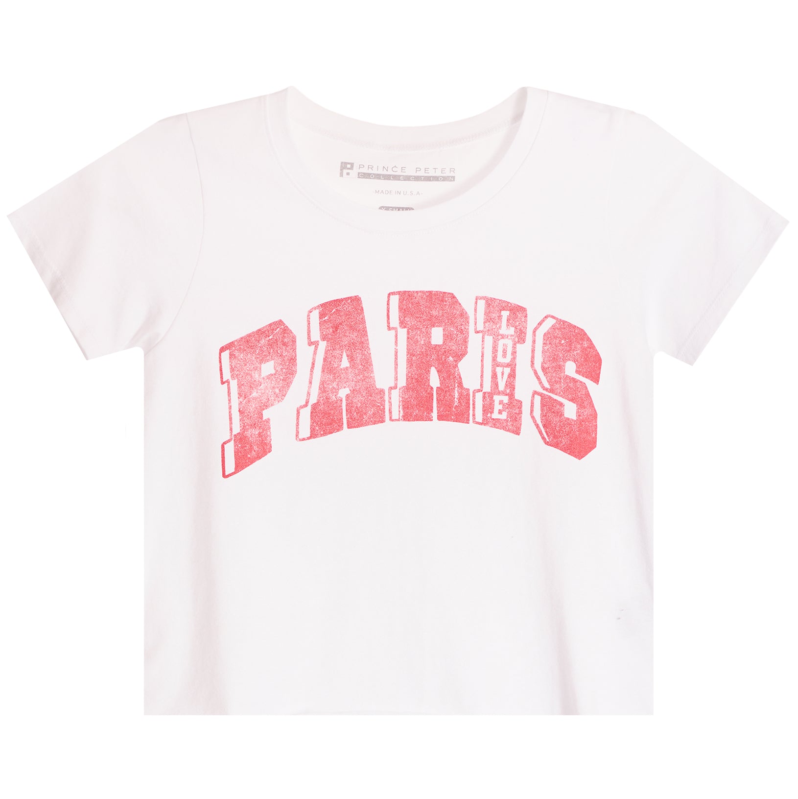 Paris Love Crop Tee - Denny's