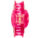 Crystal Smiley Claw Clip - Denny's