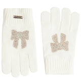 Crystal Bow Gloves - Denny's