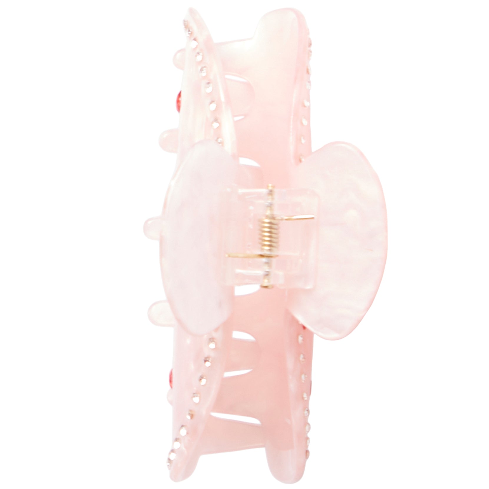 Crystal and Hearts Claw Clip - Denny's