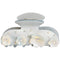 Crystal and Swirl Flower Claw Clip - Denny's