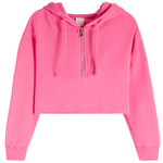 Half Zip Crop Hoodie - Denny's