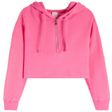 Half Zip Crop Hoodie - Denny's