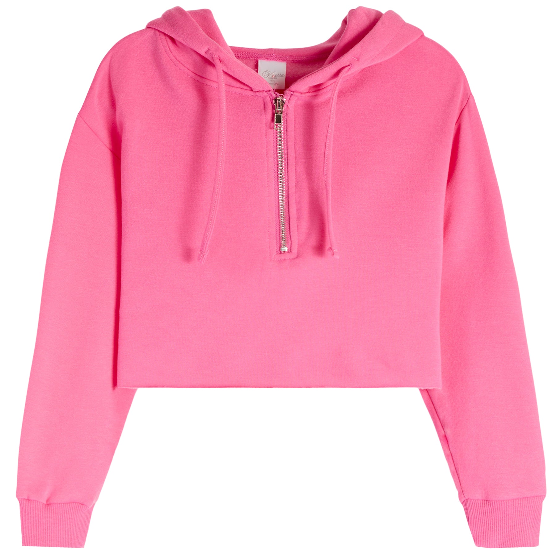 Half Zip Crop Hoodie - Denny's