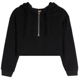 Half Zip Crop Hoodie - Denny's