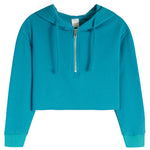 Half Zip Crop Hoodie - Denny's